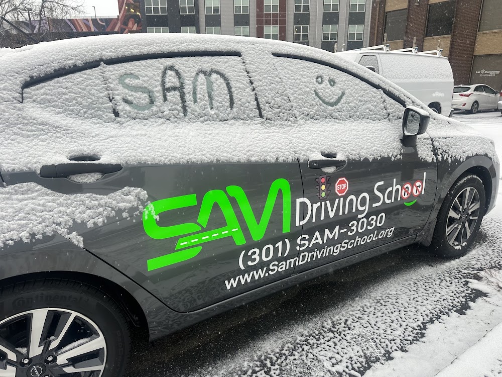 Sam Driving School car
